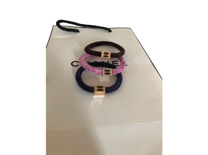 Chanel elastici per capelli Multicolore Cachemire