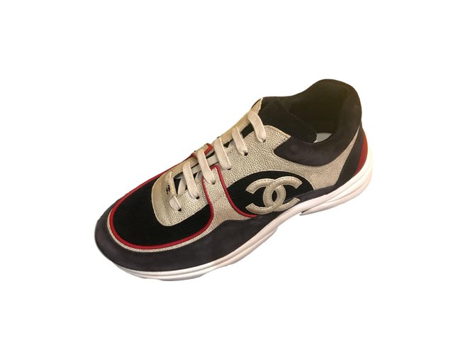 Chanel sneakers Multiple colors Leather  ref.76725