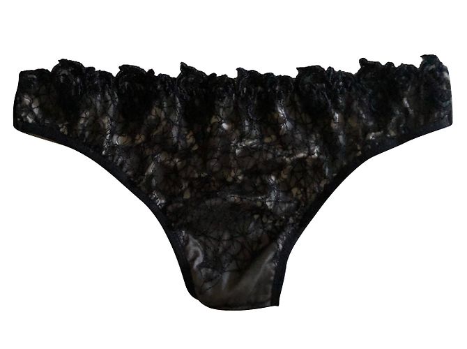 Autre Marque Intimo in pizzo Cadolle Nero Beige