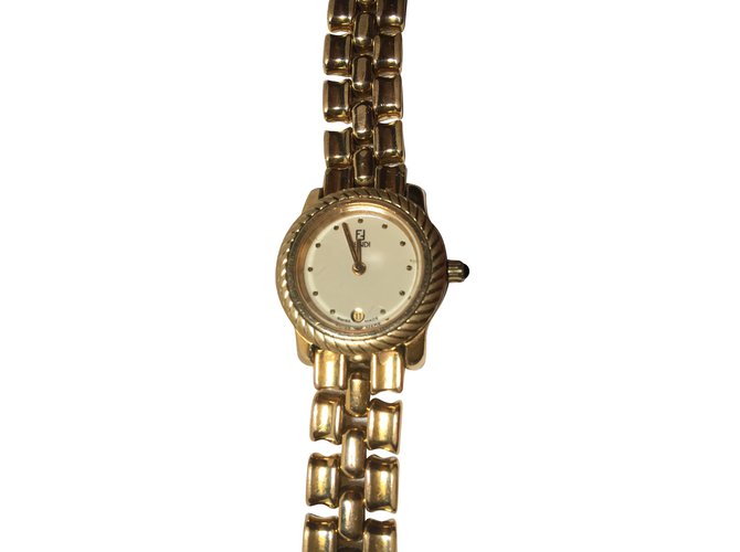 Fendi Fine watches Golden Gold-plated  ref.76803
