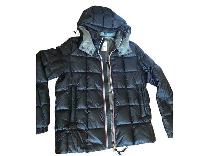 Moncler Jackets, Jackets Black Synthetic  ref.76855