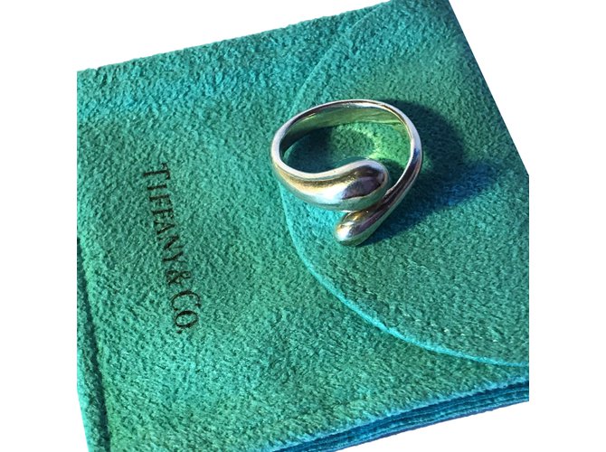 Tiffany & Co rings Silvery Silver  ref.76878
