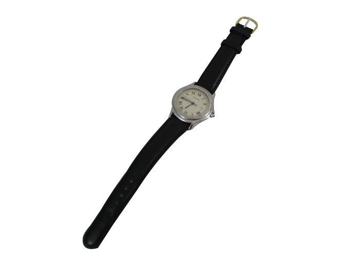 Cartier Relojes finos Plata Acero  ref.76963