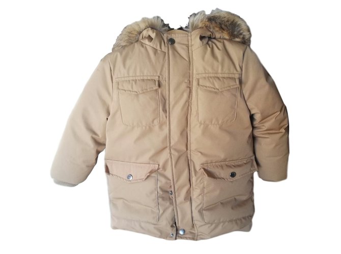 Jacadi Boy Coats Outerwear Caramel  ref.76976