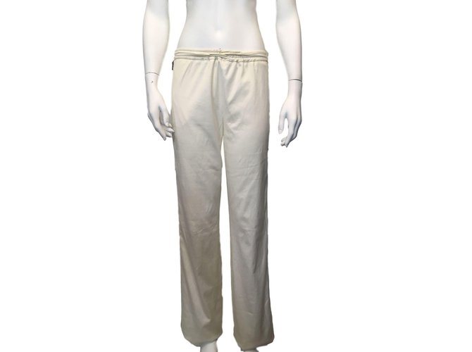 Kenzo Pantalones grandes Blanco  ref.77009