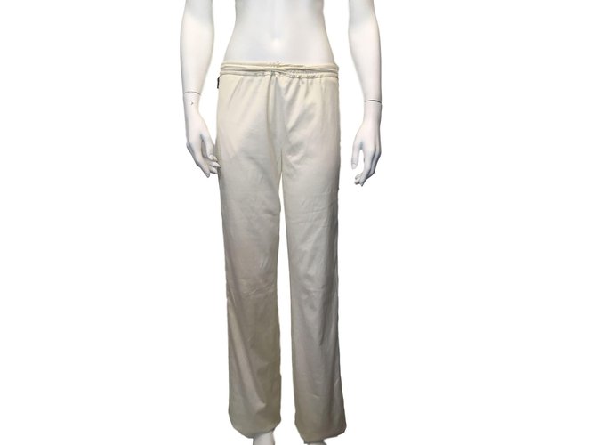 Kenzo Large pants White  ref.77009