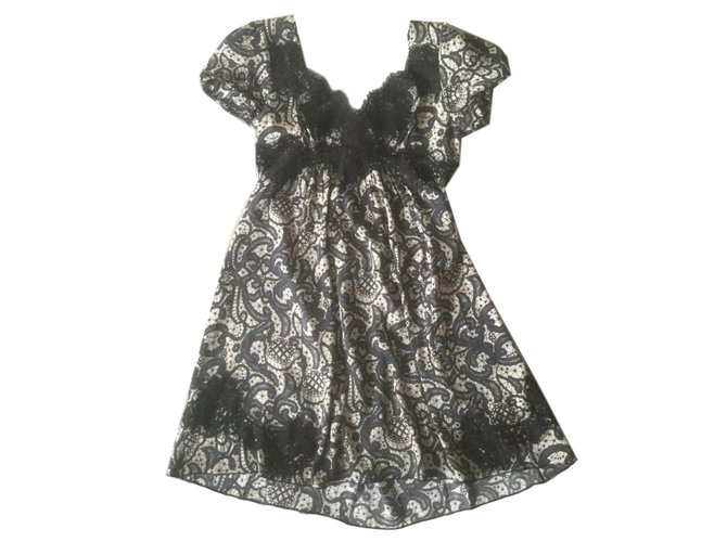 Dolce & Gabbana Dresses Black Silk  ref.77040