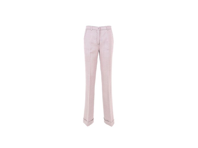 Miu Miu trousers Pink  ref.77075