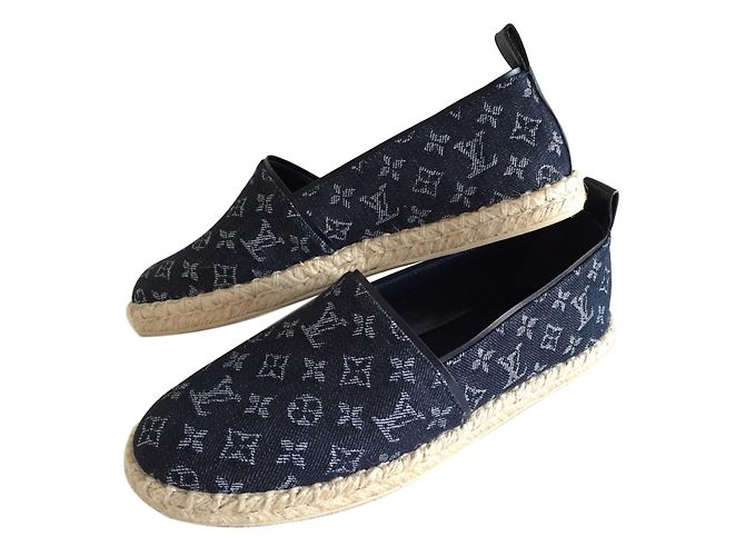 Louis Vuitton Espadrilles Marineblau