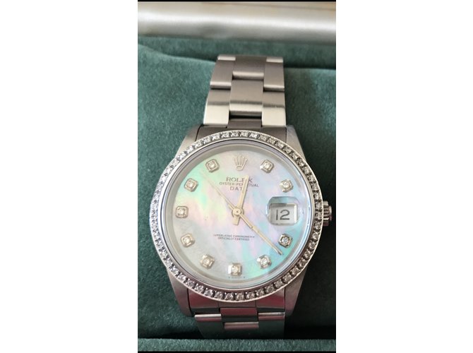 Rolex Relógios finos Prata Aço  ref.77095