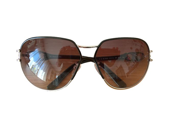 Gafas de sol Céline de metal negras Negro