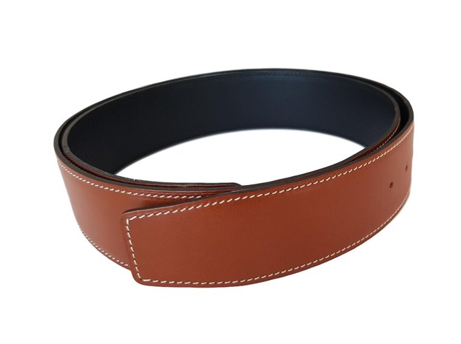 Hermès Belts Black Leather  ref.77124