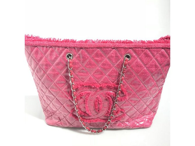 Chanel Handbags Pink  ref.77132