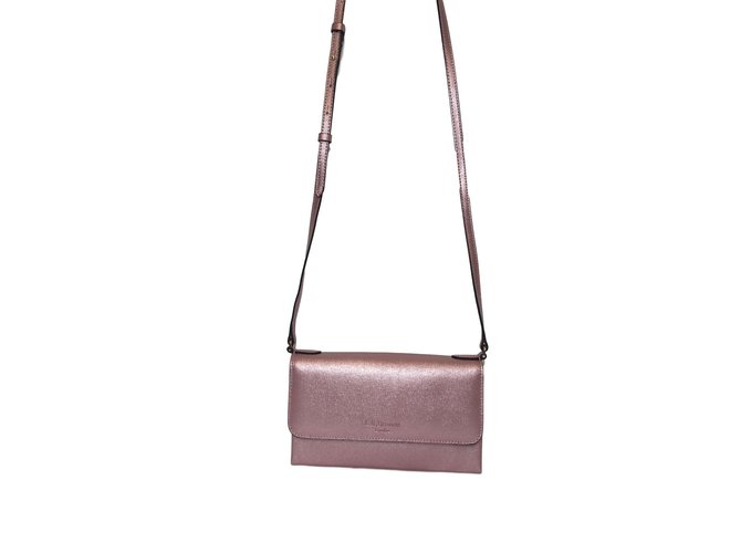 Lk Bennett Small leather bag Pink Deerskin  ref.77221