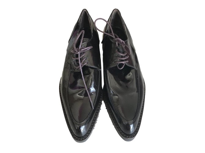 Georges Rech Lace ups Marrom Couro  ref.77371
