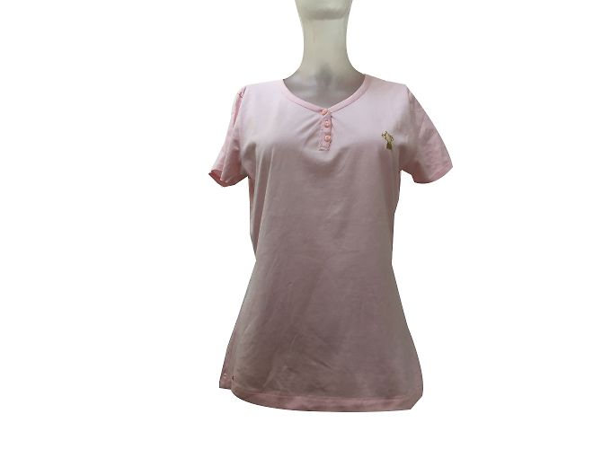 Autre Marque Camiseta de algodón rosa Copa del mundo de rugby 2007