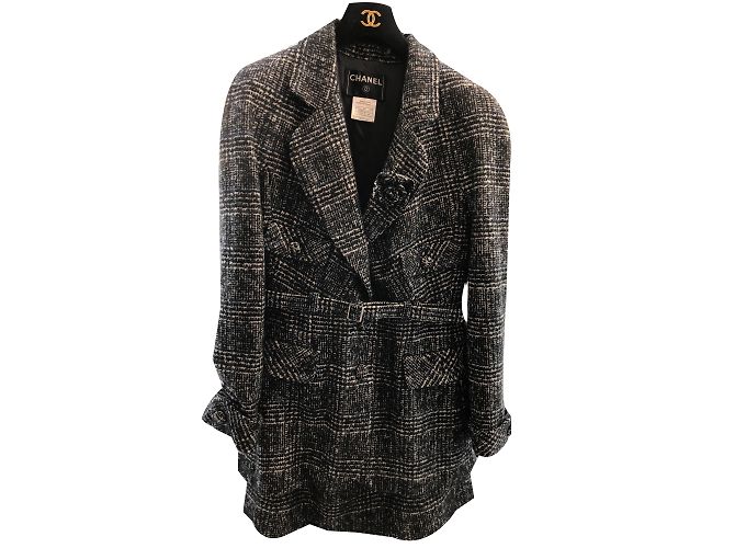 Chanel Terno de saia Multicor