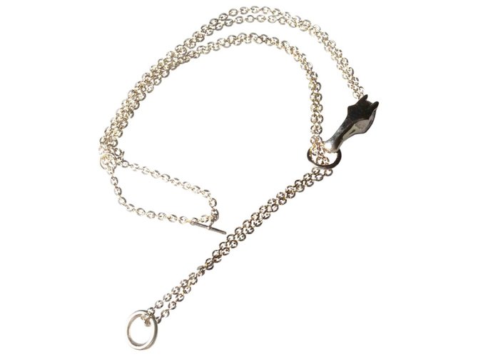 Hermès Lunghe collane Argento Argento