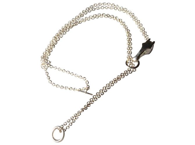 Hermès Collares largos Plata Plata