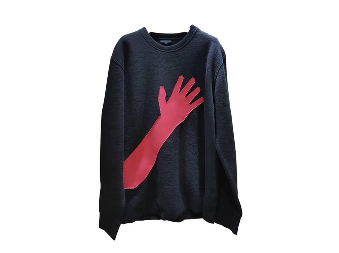 Lanvin Sweater Black Cotton  ref.77532