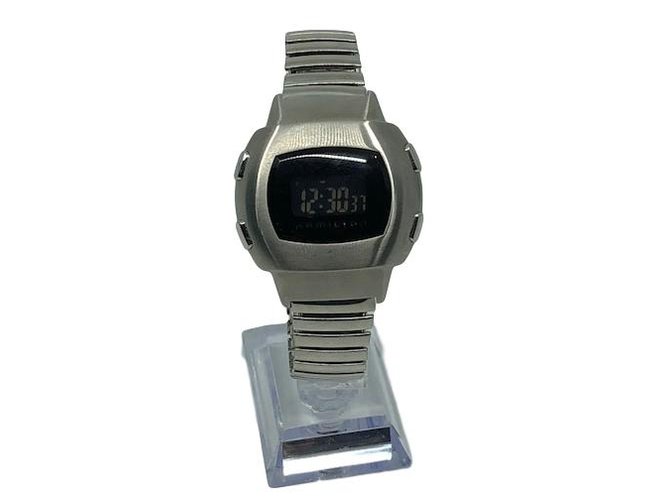 Autre Marque Hamilton MIIB Men In Black 2 LCD II Wrist Watch Silvery Steel  ref.77626