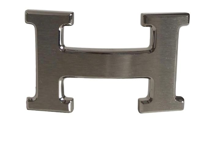 Constance Hermès Gürtel Silber Metall