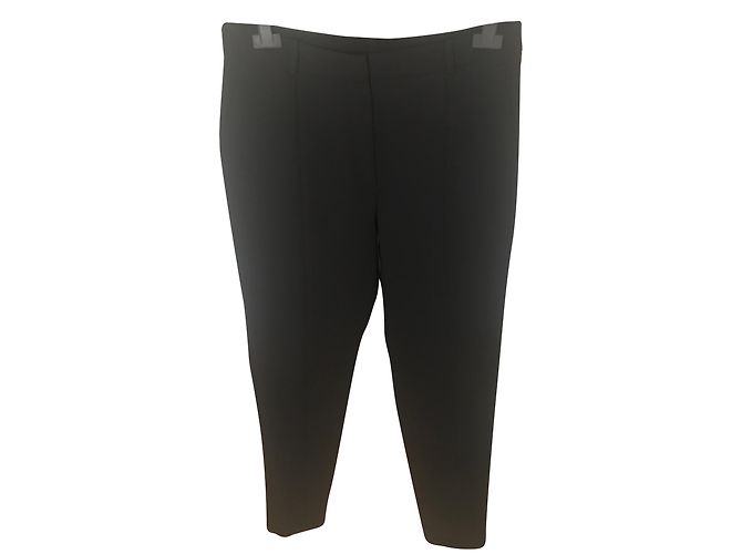 Sandro Black Carrot Cut Pants Size 38