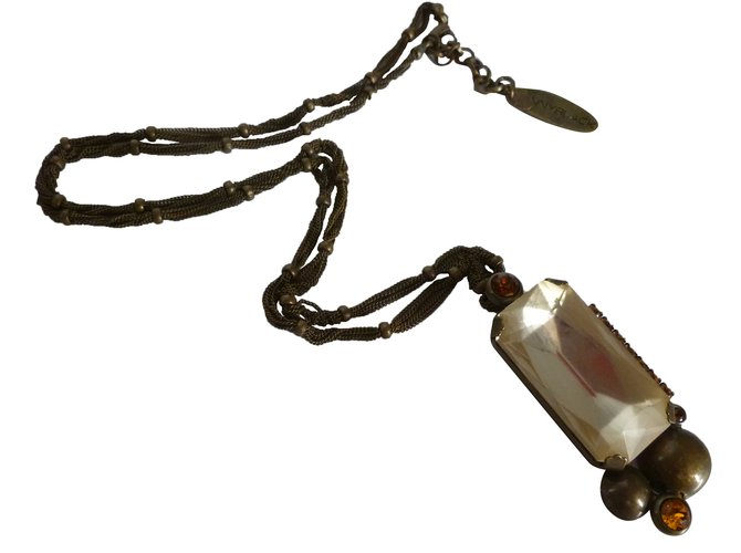 Pennyblack Long necklace Bronze Metal Glass Resin  ref.77966