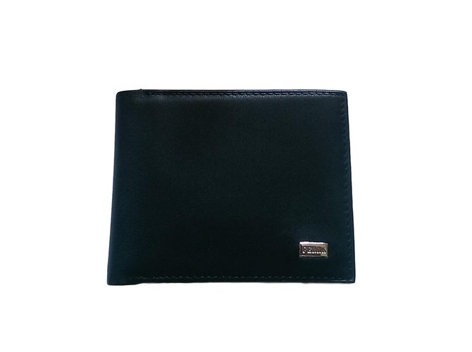 Ferré Milano Wallets Small accessories Black Leather  ref.78016