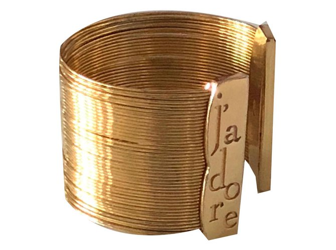 Christian Dior Armbänder Golden Metall  ref.78088