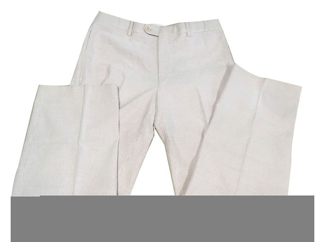 Hermès calça Rosa Branco