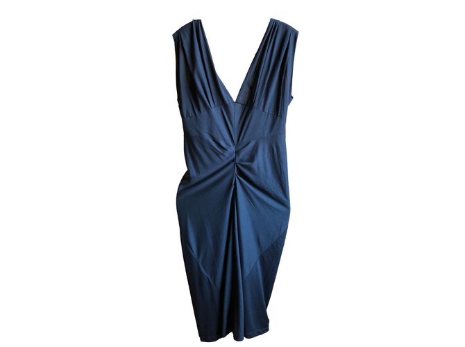 Isabel Marant Etoile Dresses Grey Polyester Viscose  ref.78175