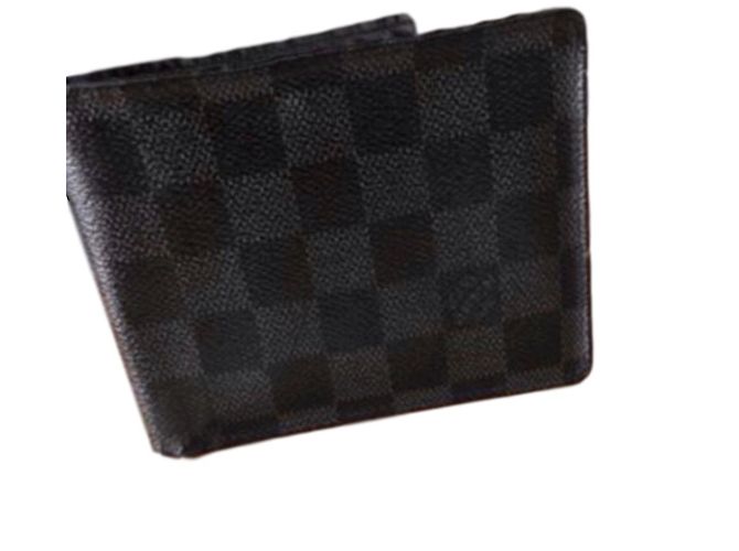 Louis Vuitton Damier Graphite Black Wallet