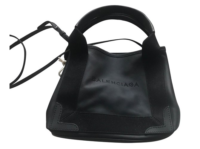 Balenciaga Handbags Black Leather  ref.78287