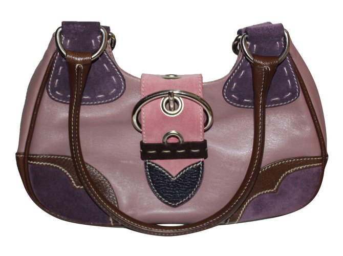 Prada Handbags Cream Leather  ref.78362