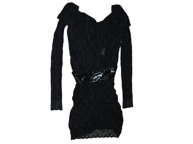 Dolce & Gabbana Dresses Black Lace  ref.78489