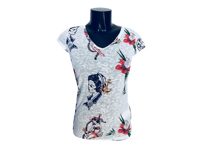 Philipp Plein T-Shirt weiß Polyester XS