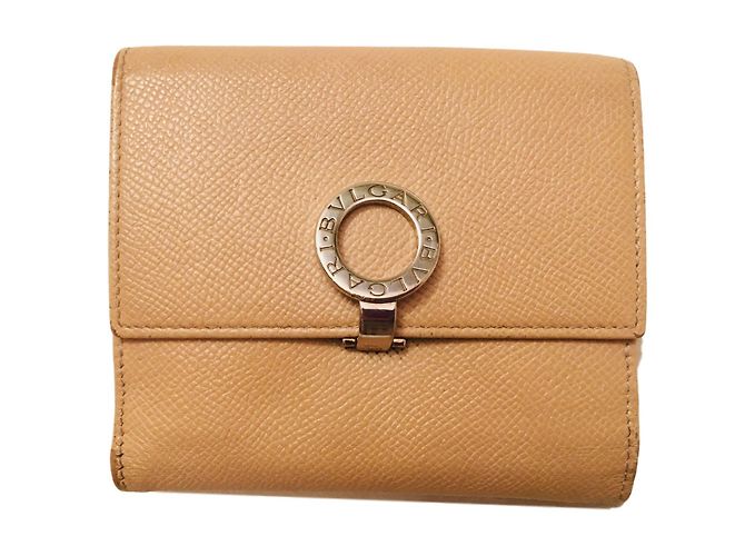 Bulgari Purses, wallets, cases Beige