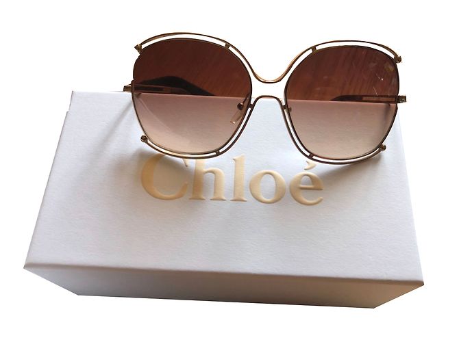 Chloé Gafas de sol Acero