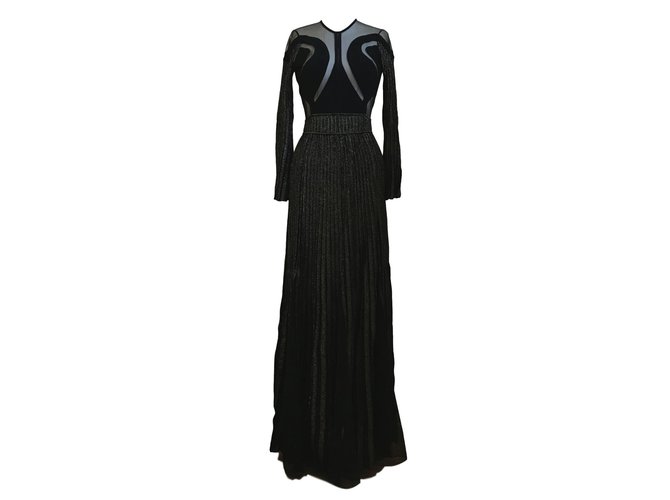 Elie Saab Dresses Black Wool  ref.78641