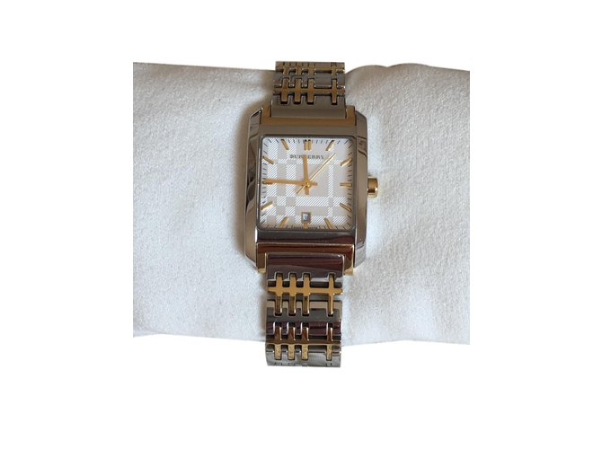 Burberry Relógios finos Dourado Aço  ref.78690