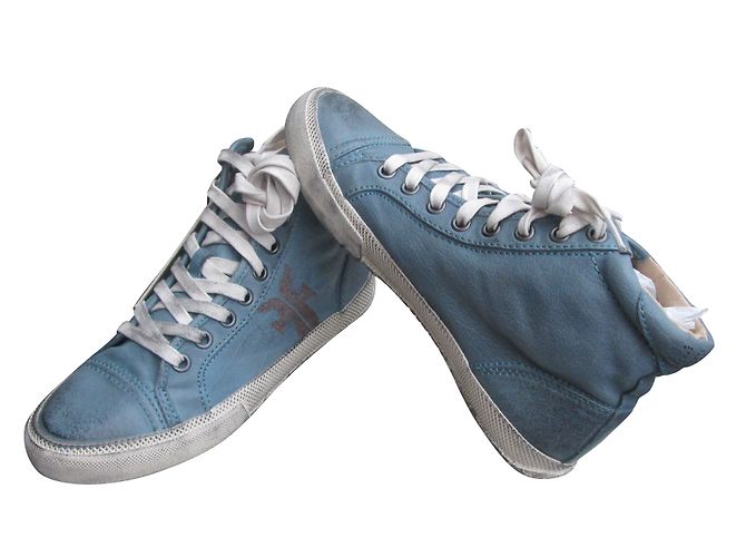 Frye Baskets Kira Hight Top Bleu