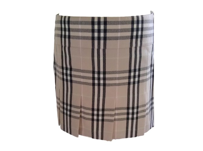 Burberry Skirts Wool  ref.78858