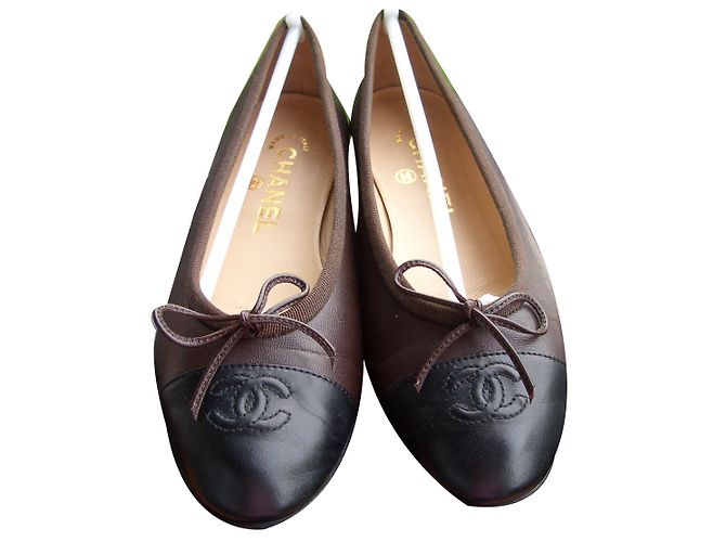 Chanel Ballet flats Dark brown