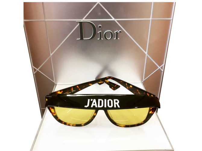 Christian Dior Jadior club2 Giallo Plastica  ref.79024