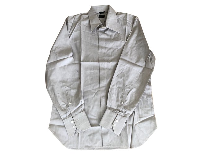 Fendi shirts Grey Cotton  ref.79084