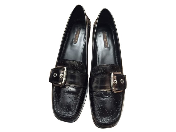 Louis Vuitton Heels Black Patent leather  ref.79186