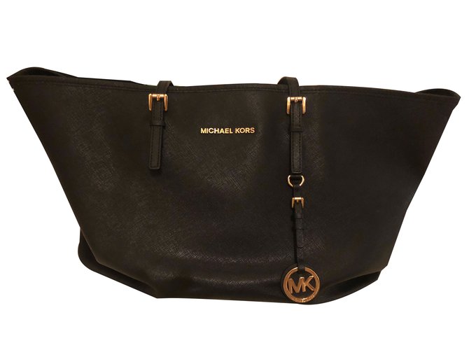 Michael Kors Borse Nero Pelle  ref.79267