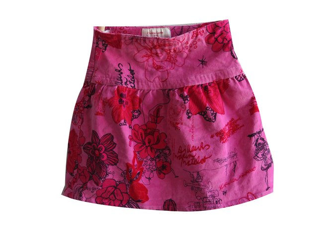 Christian Lacroix Skirts Pink Velvet  ref.79299
