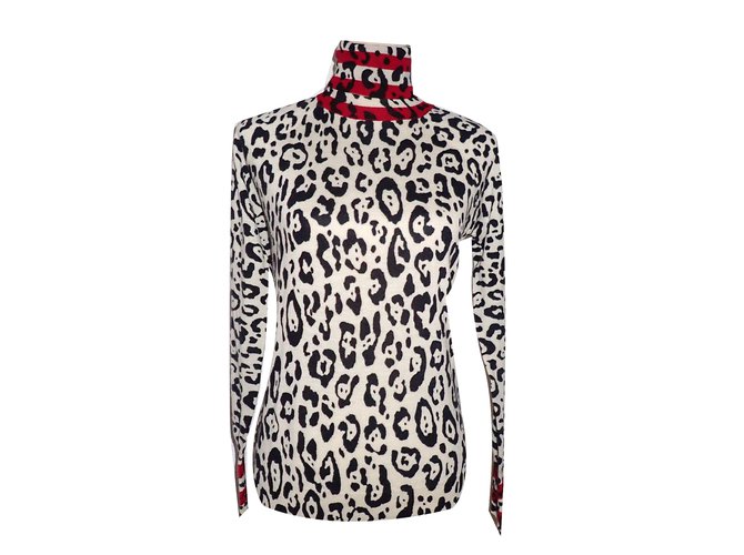 See by Chloé Knitwear Leopard print Wool  ref.79320